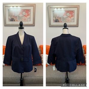 ❣️🆕Isabella Navy Blue Suit Jacket W/Embellishment❣️